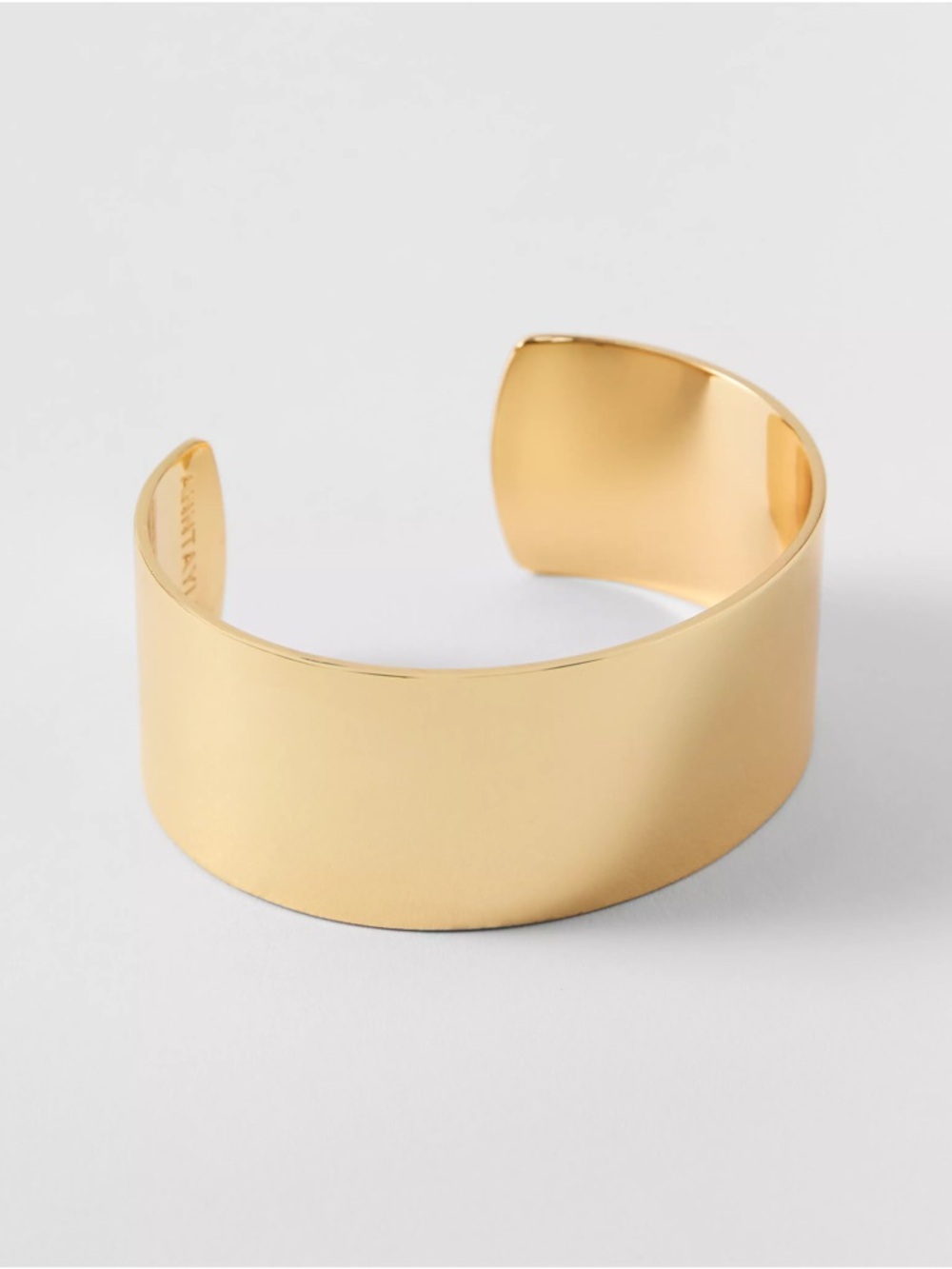 Gold Wide Cuff Bracelet - Women Accessories